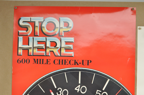 Vtg 1980 Honda Motorcycle 600 Mile Check Up Dealer Service Posters Lot of 2 Vtg 1980 Honda Motorcycle 600 Mile Check Up Dealer Service Posters Lot of 2