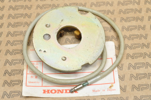 NOS Honda ATC90 CB125 CL90 CT90 S90 SL90 ST90 XL100 Points Plate 30200-107-014