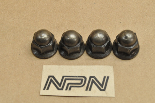 Vtg Used OEM Suzuki GS500 GSX-R1100 GSX-R750 GSX1100 Acorn Nut Qty4 09159-10069