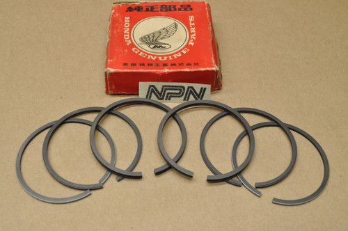 NOS Honda CA72 CB72 CL72 Standard Size Piston Rings for 2 Pistons 13010-268-000