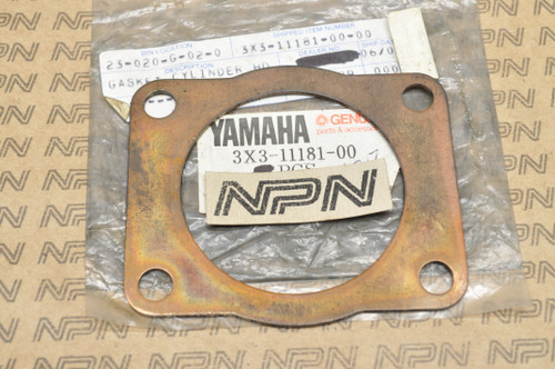 NOS Yamaha 1980-85 YT125 Cylinder Head Gasket 3X3-11181-00