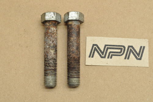 Vtg Used OEM Honda CB350 CB500 CB550 CB750 CL350 Bolt 10x50 Qty 2 92200-10050-0A