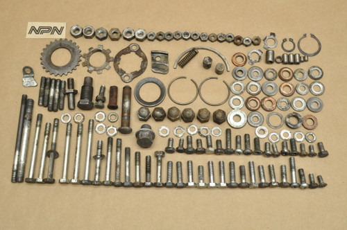 Vintage Used OEM Honda CA72 Bolt Screw Washer Nut Cap Sprocket Hardware Lot