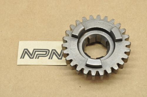 Vtg OEM Yamaha RD250 RD350 Transmission 4th Fourth Gear 26T 360-17241-00