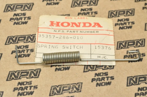 NOS Honda CB350 CB360 CL350 CL360 XL175 Brake Stop Switch Spring 35357-286-010