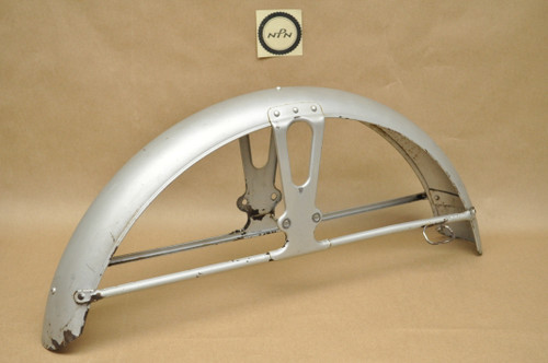 Vintage Used OEM Honda S90 Front Fender Mud Splash Guard 61100-028-610