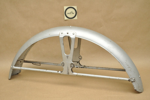 Vintage Used OEM Honda S90 Front Fender Mud Splash Guard 61100-028-610