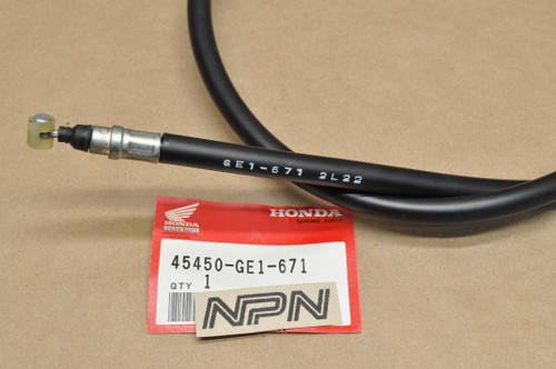 NOS Honda 1985 CH80 Elite Front Brake Cable 45450-GE1-671