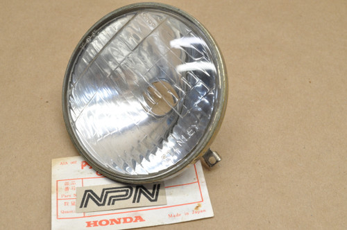 NOS Honda C100 C102 C110 C105 T S65 Early Head Light Lens 33121-005-000