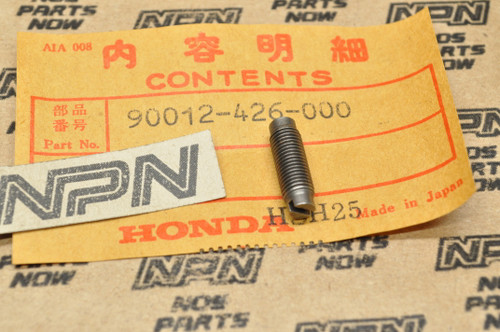 NOS Honda ATC125 CB450 CB750 GL1000 XL350 XR200 XR500 Tappet Screw 90012-426-000