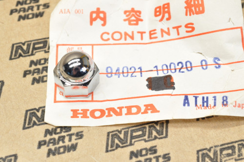 NOS Honda CB750 CBX CL90 CT70 QA50 SL90 XL70 XR80 Z50 Cap Nut 94021-10020-0S