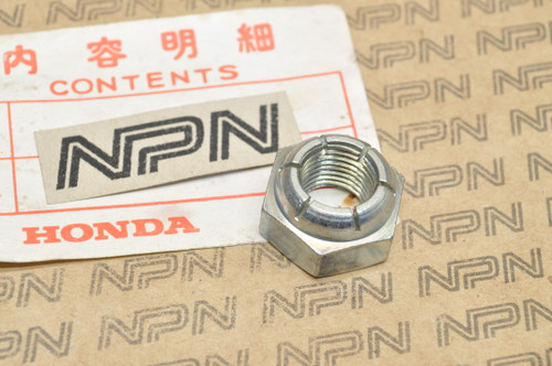 NOS Honda CB450 CB750 CB77 CL77 CR250 SL350 XR250 Lock Nut 90354-268-000