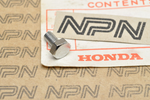 NOS Honda CA200 C200 Exhaust Muffler Diffuser Baffle Bolt 5x10 92000-05010-02