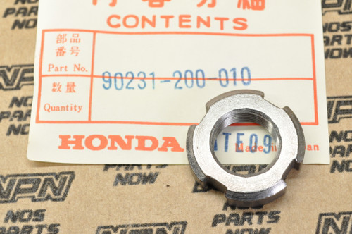 NOS Honda ATC200 CB450 CB750 CL350 SL350 XL250 XR200 Lock Nut 90231-200-010