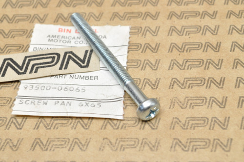 NOS Honda ATC70 CA95 CB550 CB92 CR250 CT70 S65 SL70 Z50 Screw 93500-06065