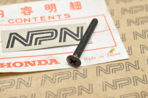 NOS Honda 1975-77 GL1000 1976 GL1000LTD Gold Wing Cover Screw 93700-04035-0G