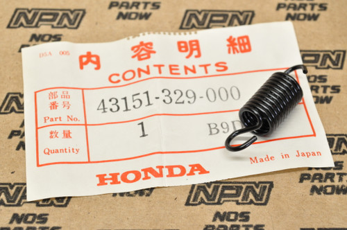 NOS Honda ATC250 CB450 CR250 CR500 XL250 XL600 Brake Shoe Spring 43151-329-000