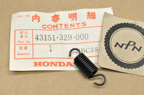 NOS Honda ATC250 CB450 CR250 CR500 XL250 XL600 Brake Shoe Spring 43151-329-000