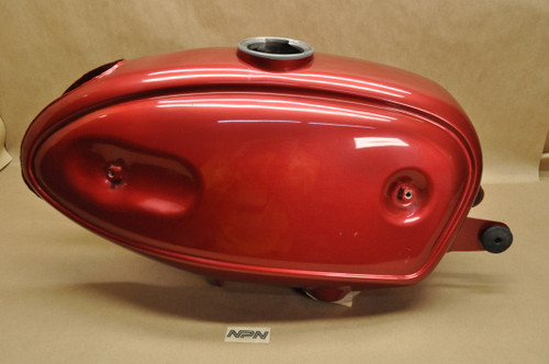 Vintage Used OEM Yamaha YCS1 Bonanza Fuel Gas Tank Red 174-24110-00