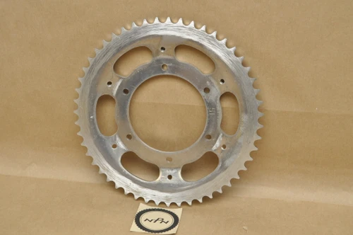 NOS Honda 1975-76 CR250 M Rear Chain Drive Sprocket Offset 51T 41201-381-830