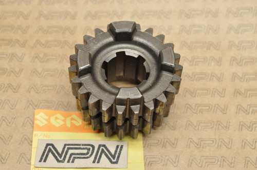 NOS Suzuki 1977-82 GS550 Third 3rd Drive Gear 21/23T 24231-47000