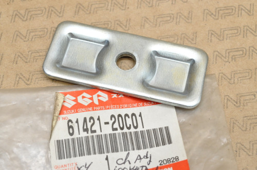 NOS Suzuki 88-97 GSX600 89-97 GSX750 Chain Tension Adjuster Plate 61421-20C01