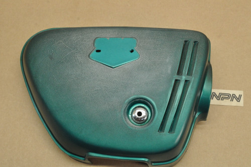 Vtg Used OEM Honda CB350 K3 Right Air Filter Side Cover Derby Green 17231-317-670 FC
