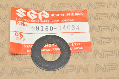 NOS Suzuki GSX-R1100 GSX-R750 LT-F250 LT-F4 LT230 LT250 LT500 Washer 09160-14034