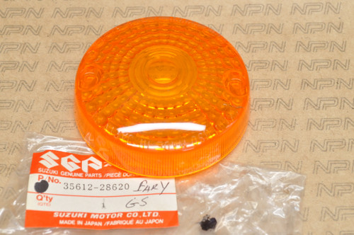 NOS Suzuki GN400 GS750 GT500 SP400 TC125 TS100 TS250 Lens Cover 35612-28620