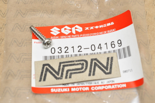 NOS Suzuki GSX-R750 LT-4 LT-F230 LT-F250 LT230 LT250 LT500 Lens Screw 03212-04169