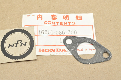 NOS Honda ATC70 C70 CT70 Trail 70 1986-87 TRX70 Carburetor Insulator Gasket 16201-086-700