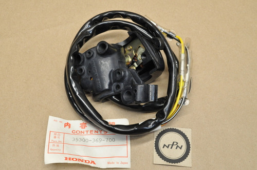NOS Honda CL360 Right Handlebar Start Run Kill Light On Off Switch 35300-369-700