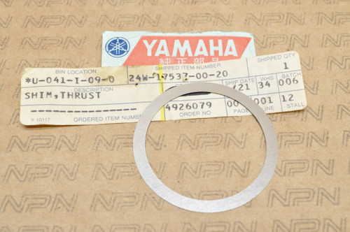 NOS Yamaha YFB250 YFM200 YFM250 YFU1 YTM200 YTM225 Thrust Shim 24W-17537-00-20