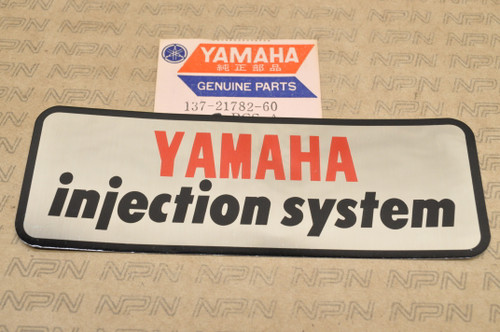 NOS Yamaha DS6 R3 YA6 YDS3 YL1 YM1 YR1 YR2 Emblem Decal Sticker 137-21782-60