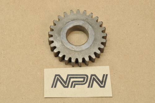 Vintage Used OEM Honda C100 C102 C105 T Transmission Main Shaft Gear 25T 23451-001-030