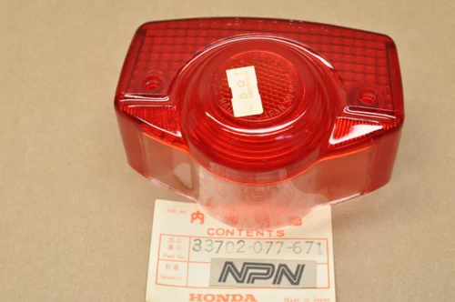 NOS Honda CB450 CB750 CL450 CL70 CT90 S90 SL350 Tail Light Lens 33702-077-671