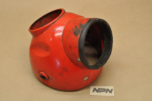 Vtg Used OEM Honda CL77 CL72 Head Light Bucket Case Red 61301-273-811