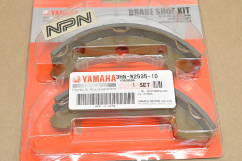 NOS Yamaha YFM350 YFM400 Front Wheel Brake Shoe Set 3HN-W2535-10