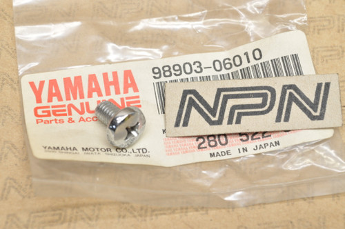 NOS Yamaha DT100 GT80 JT2 MX80 TY250 TZ750 XV750 YZ80 Screw 98903-06010