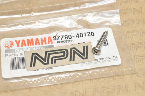 NOS Yamaha SH50 Razz XC125 Riva XVZ12 XVZ13 Self Tapping Screw 97780-40120