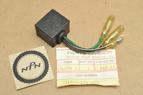 NOS Honda MR175 MR250 Elsinore MR50 K0-K1 Voltage Rectifier Assembly 31700-131-008