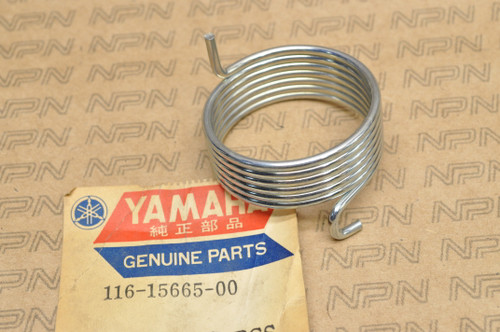 NOS Yamaha 1966-67 U5 Kick Start Starter Torsion Spring 116-15665-00