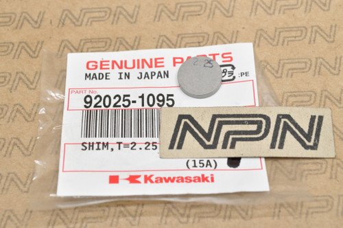 NOS Kawasaki KZ550 KZ650 KZ750 ZR550 ZR750 ZX550 ZX750 Valve Shim 2.25 92025-1095