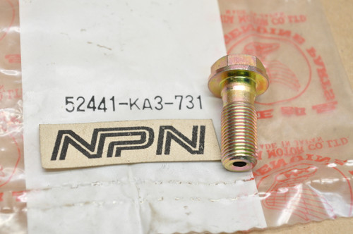 NOS Honda CR125 R XR200 R XR250 R Rear Shock Absorber Oil Bolt 52441-KA3-731