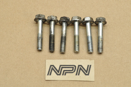 Vtg Used OEM Honda CB350 CB500 CB750 CB900 FT500 XL250 XL500 XR500 Bolt Qty6 95700-06032-00