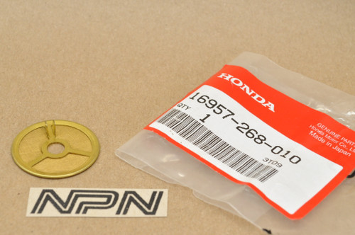 NOS Honda CB160 CB350 CB750 CB77 CL160 CL77 MT250 Petcock Screen 16957-268-010