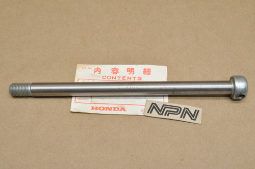 NOS Honda CT70 CT70H QA50 K0-K3 Z50 A Z50R Front Wheel Axle Bolt 44301-045-010