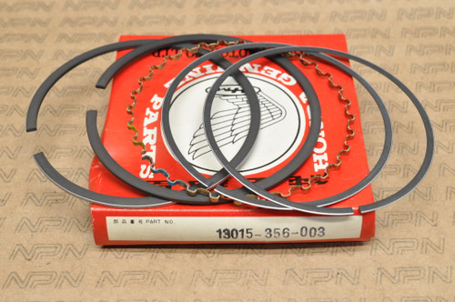 NOS Honda XL350 K0-1978 1.00 Oversize Piston Ring Set for 1 Piston 13015-356-003