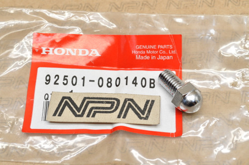 NOS Honda VT1100 C VT1100C3 Shadow Foot Step Cap Bolt 92501-08014-0B