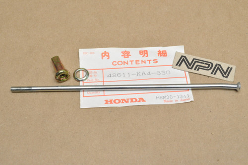 NOS Honda 1985 CR250 R CR500 R Rear Wheel Spoke & Nipple B 42611-KA4-830